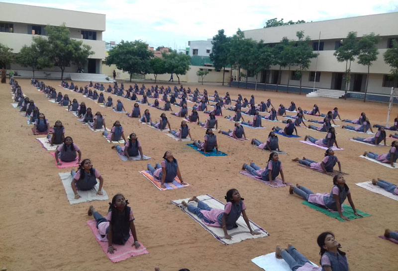 Ammani Ammal's Girls School yoga