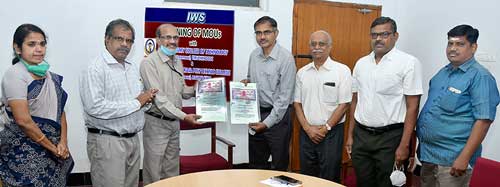 Industry Based Electives (I.B.E.) – signing MoU, Indian Welding Society, Trichy