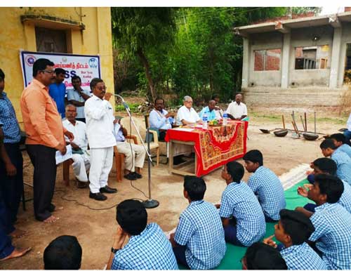 PACM HSS – National Social Service Camp in a nearby village.