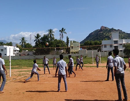 Ramco ITI Students’ sports activity